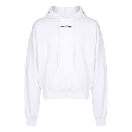 Men's Off-White Workers Logo White OMBB037E20FLE0050110