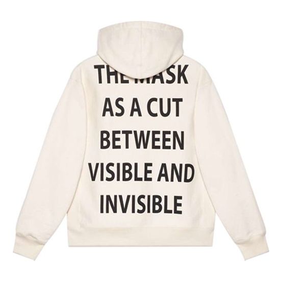 Gucci Manifesto Oversize Hoodies 'Natural' 569828-XJBTR-9911