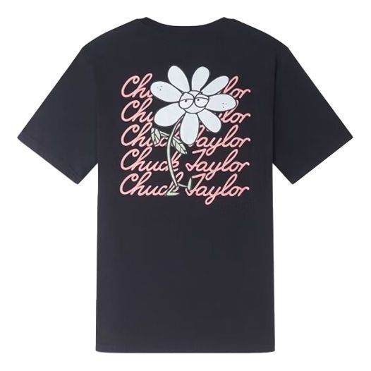 Converse Go-To Grow Together T-Shirt Asia Sizing 'Black' 10025433-A02