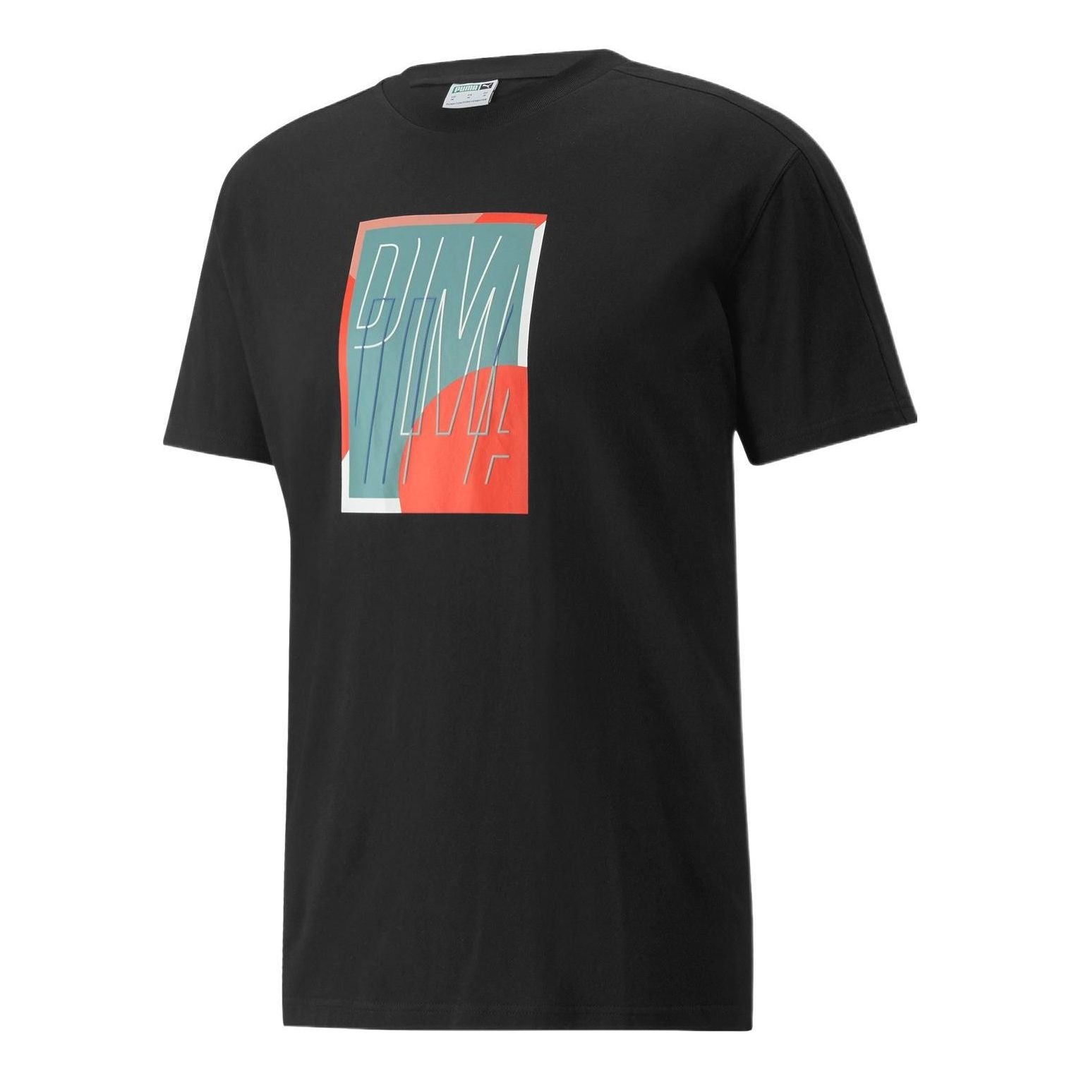 PUMA T7 Go For Graphic Tee 'Black' 535381-01