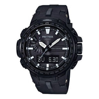 CASIO Waterproof Sports Shockproof Solar Powered Quartz Mens Black Analog PRW-6100Y-1BPRD
