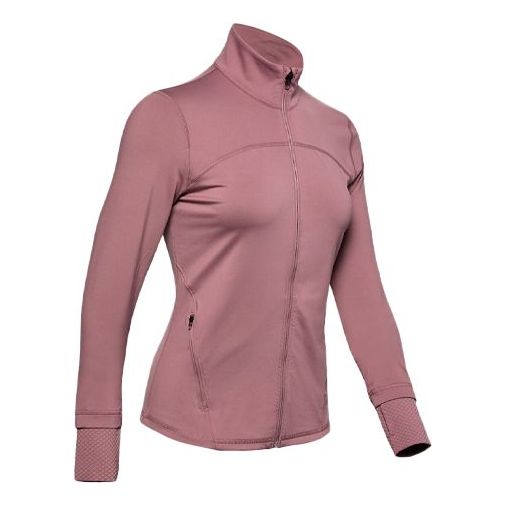 (WMNS) Under Armour Rush Sports Jacket 'Pink' 1359081-662