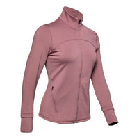 (WMNS) Under Armour Rush Sports Jacket 'Pink' 1359081-662