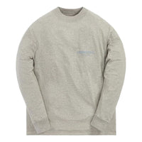 KITH Essentials Long Sleeve Tee 'Dark Heather Oatmeal' E125SU212081F-GRY