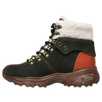 (WMNS) Skechers D'Lites Winter Bliss Boot 'Black Red White' 167087-OLBR