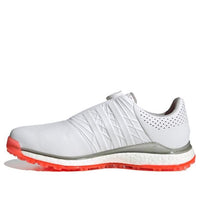 adidas Tour360 XT-SL Boa 2.0 Golf Shoes 'Cloud White Silver Metallic Solar Red' EG4880