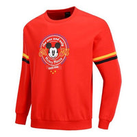 Li-Ning Disney Mickey Crossover Round Neck Pullover Red AWDNB79-2