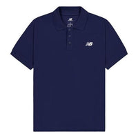New Balance Cotton Polo T-shirt Asia Sizing 'Navy' MT41503-NNY