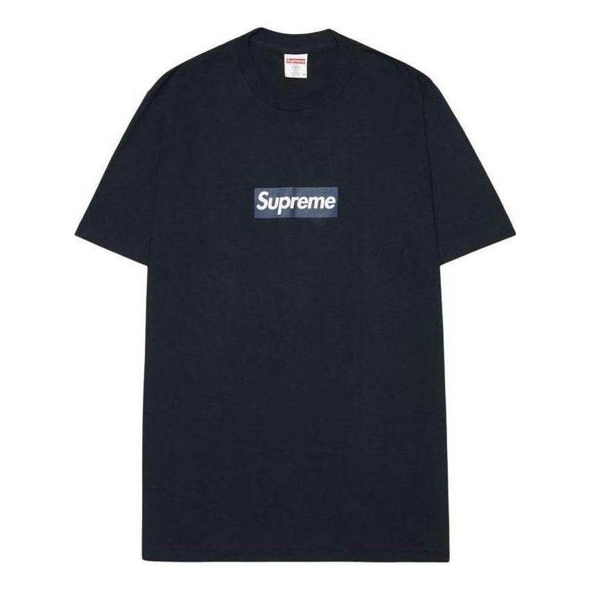 Supreme New York Yankees Box Logo T-Shirt 'Black White' SUP-0022