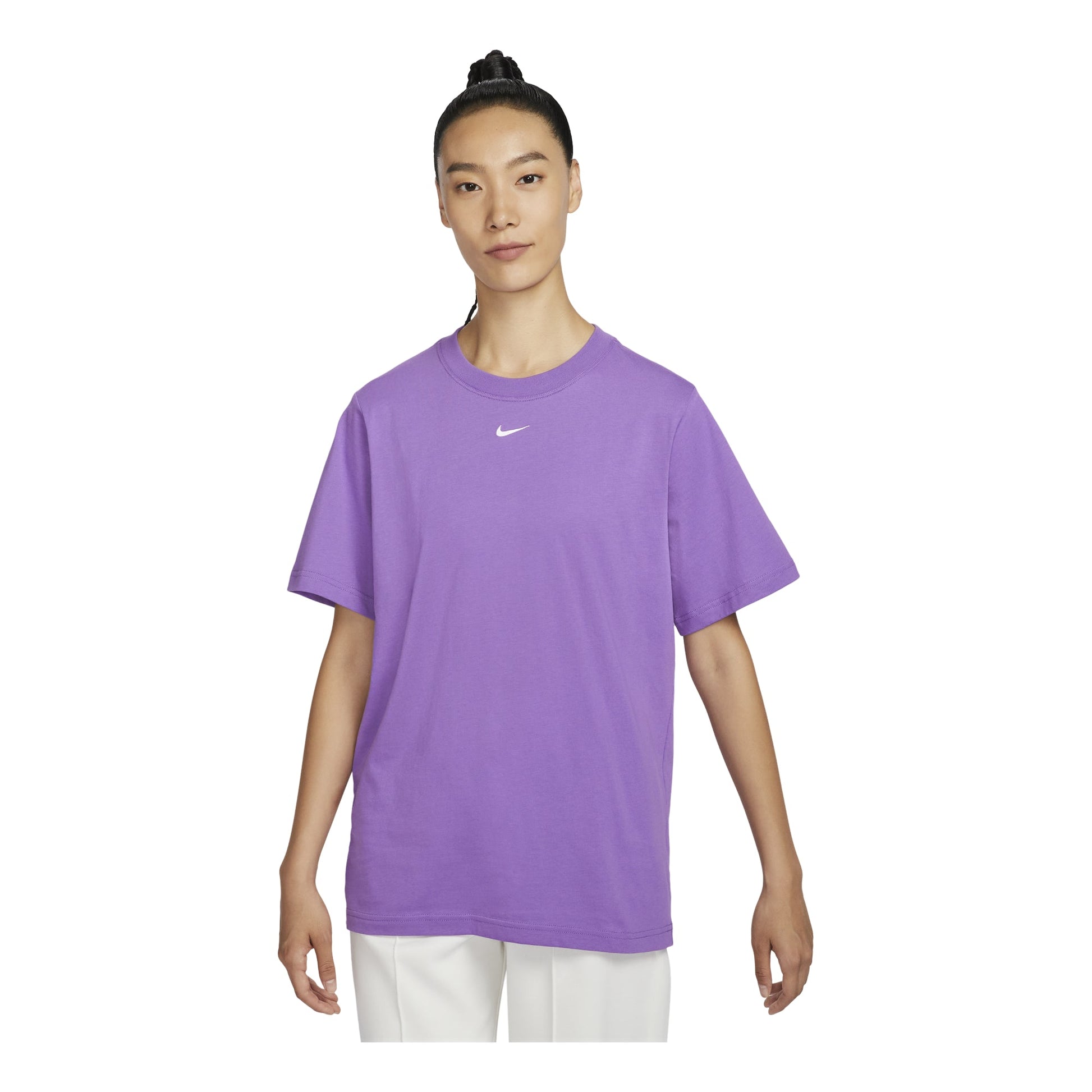 (WMNS) Nike Sportswear T-Shirt Asia Sizing 'Purple' FD4150-521