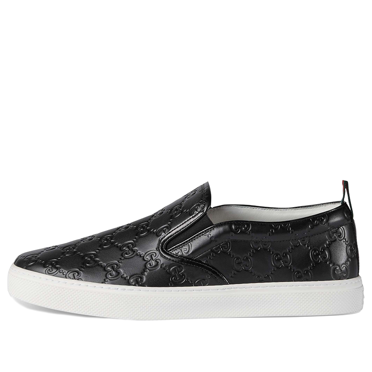 Gucci Signature Slip-On Sneaker 'Black' 407364-CWCE0-1174