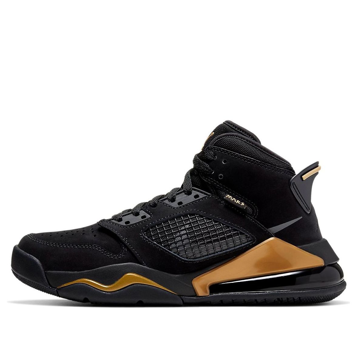 (GS) Air Jordan Mars 270 'Black Gold' BQ6508-007