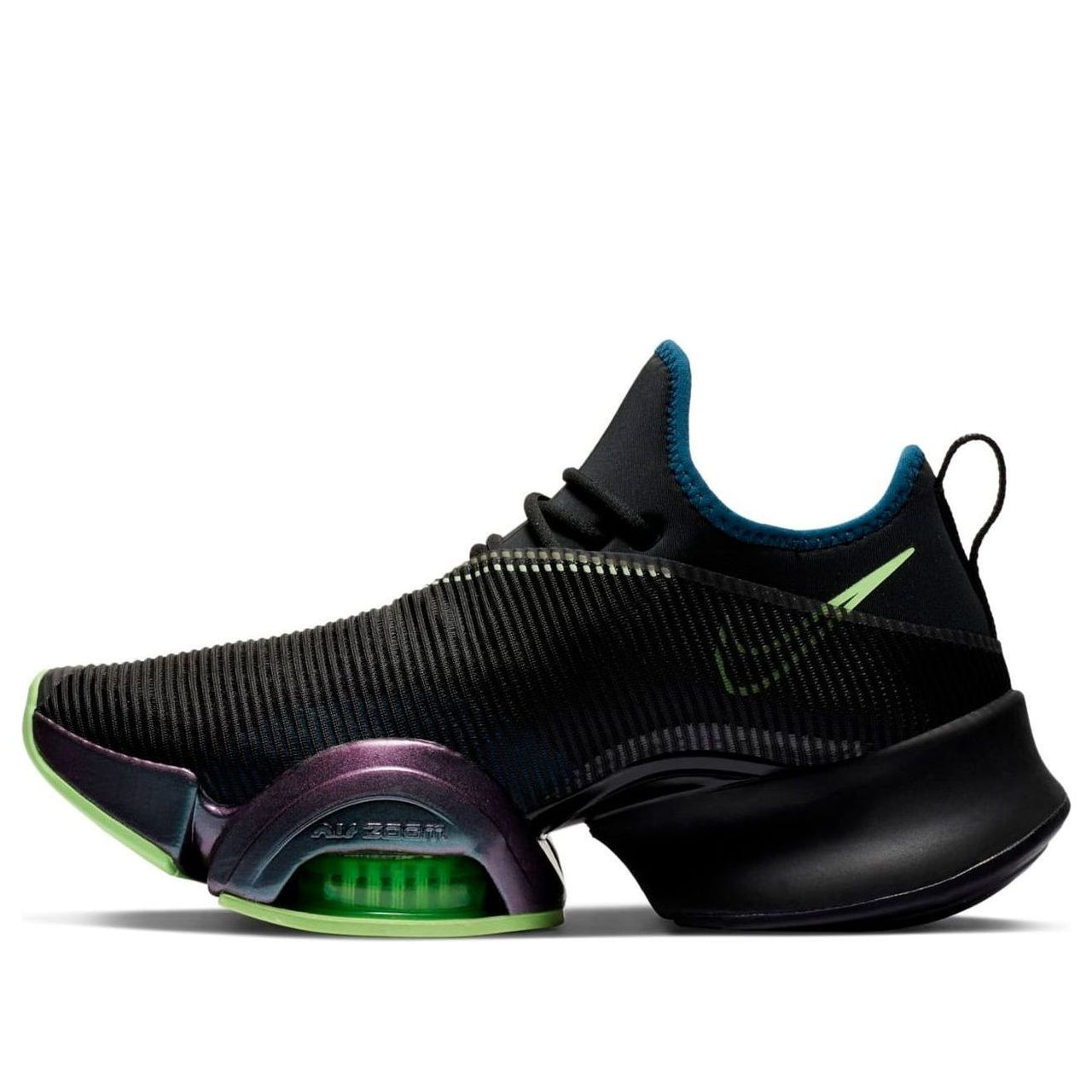 (WMNS) Nike Air Zoom SuperRep 'Black Lime Blast' BQ7043-034