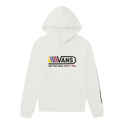 Vans Alphabet Printing Couple Style White VN0A4RBGWHT