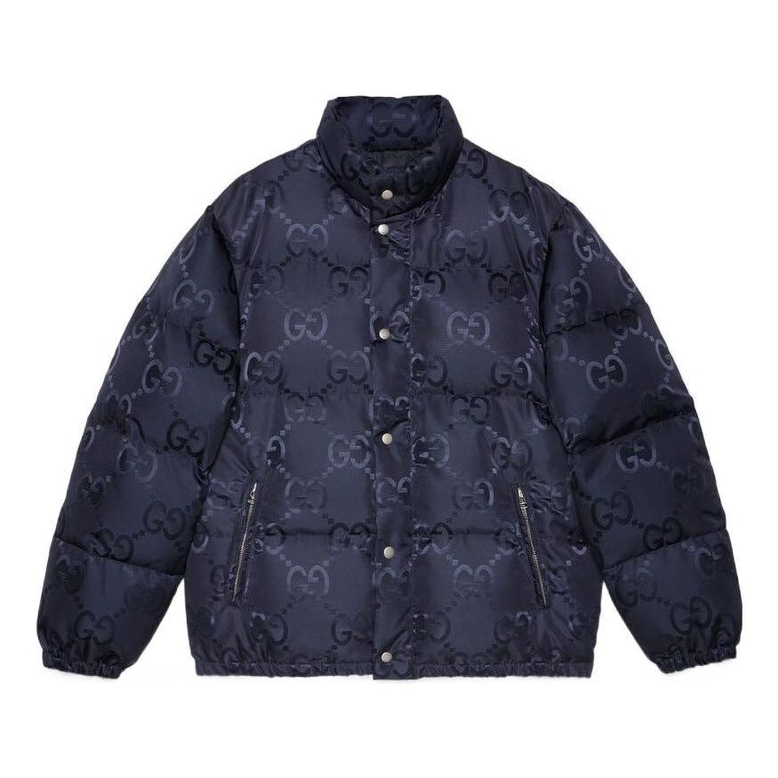 Gucci Jumbo GG Canvas Down Jacket 'Blue' 694161-Z8A53-4348