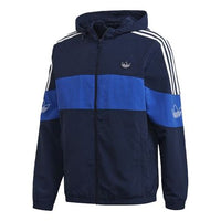 adidas originals Bandrix Wb Embroidered Logo Hooded Jacket Blue FM3858