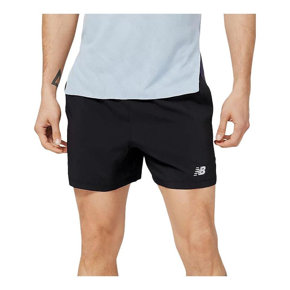 New Balance Accelerate 5 Inch Short Asia Sizing 'Black' AMS23228-BK