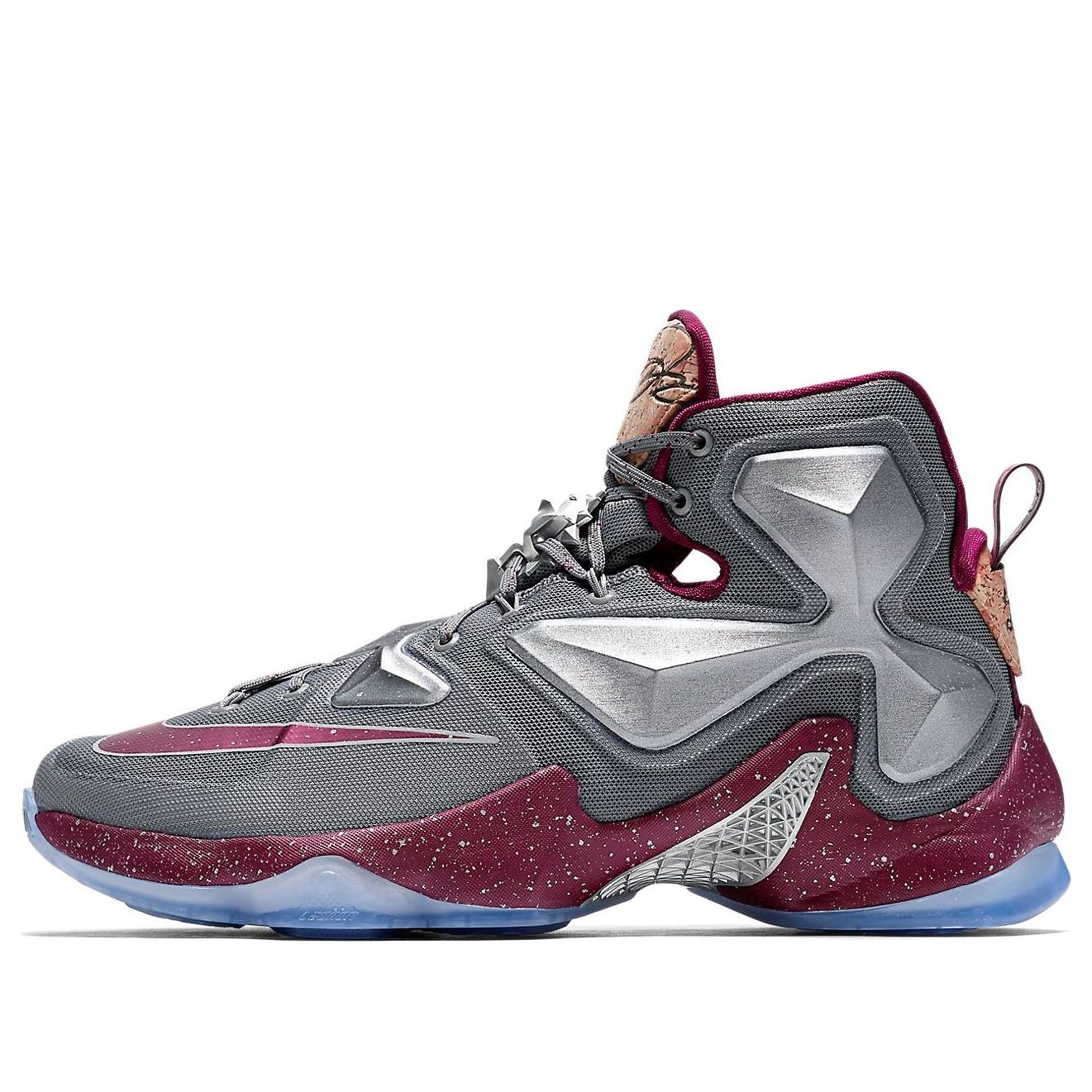 Nike LeBron 13 Opening Night 'Grey Red Goldsilver' 823301-060