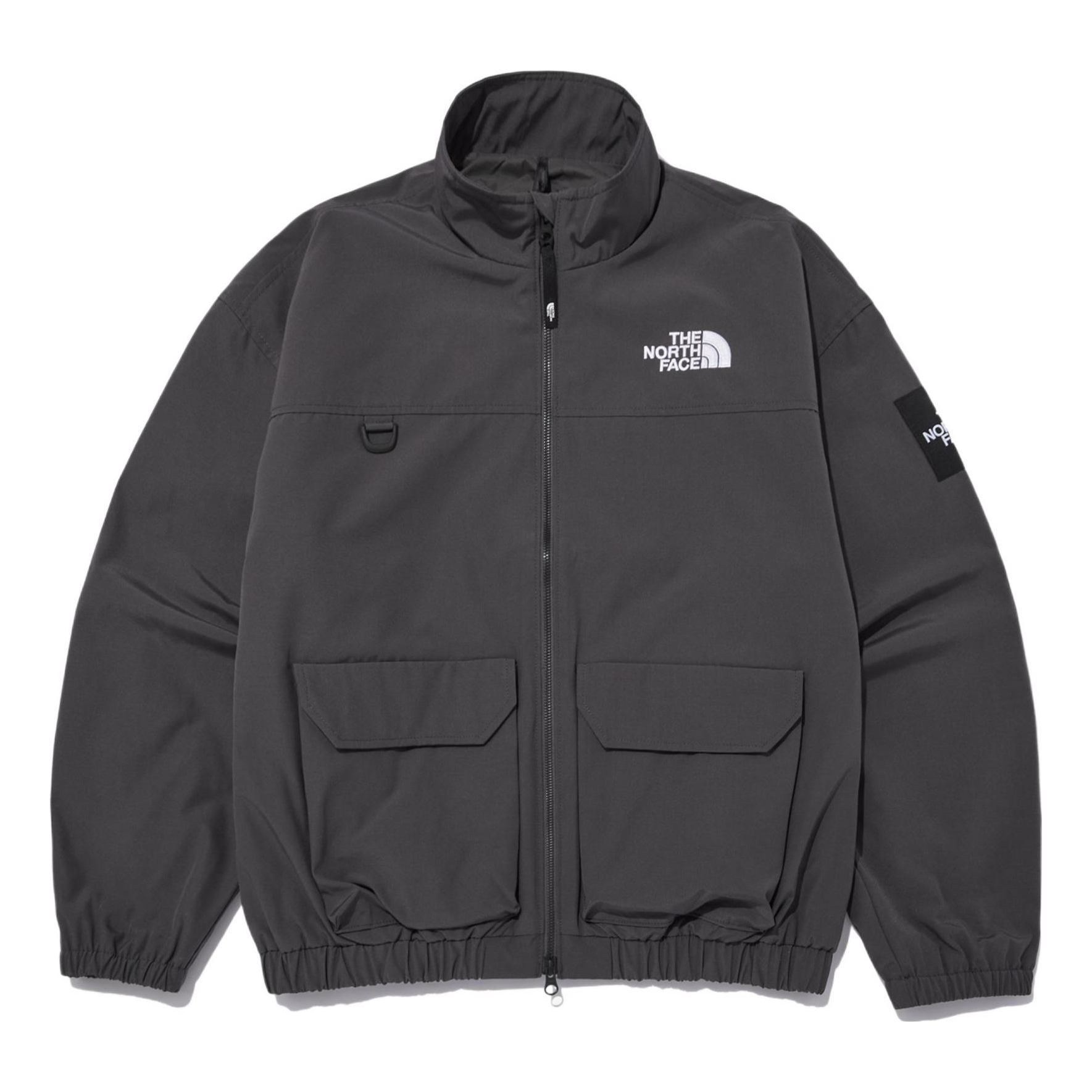 THE NORTH FACE FW22 Logo Crop Jacket 'Grey' NJ3BN51L