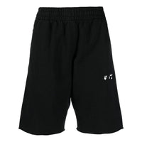 Men's Off-White SS22 Logo Printing Casual Shorts Version Black OMCI006C99FLE00810011001