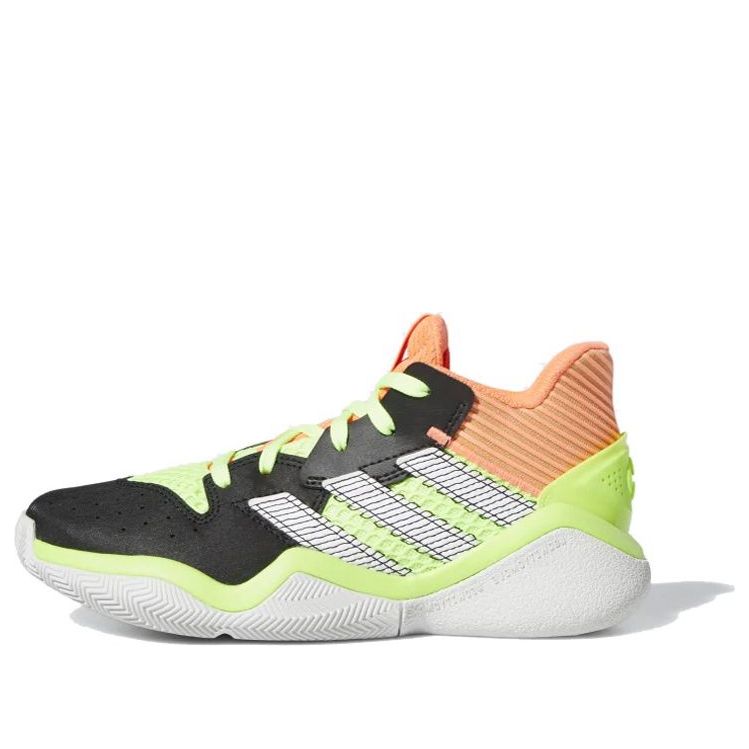 (GS) adidas Harden Stepback J 'Core Black Signal Coral Dash Grey' EH2769