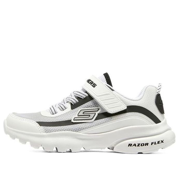 (GS) Skechers Razor Flex 'White Black Grey' 403778L-WBK