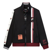 FILA x MIHARA YASUHIRO/ Woven Jacket Crossover Sports Tops Black F71M038540F-BK