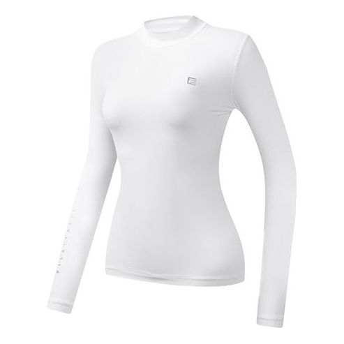 (WMNS) FILA ATHLETICS FILA Long Sleeves White T-Shirt A11W035201F