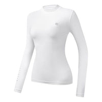 (WMNS) FILA ATHLETICS FILA Long Sleeves White T-Shirt A11W035201F