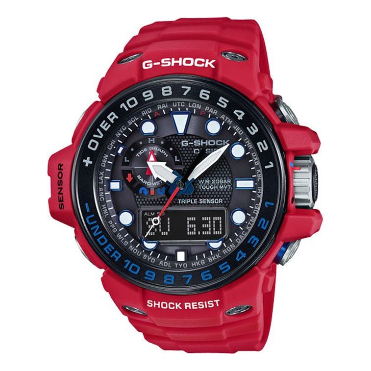 CASIO G-Shock Gulfmaster 'Red' GWN-1000RD-4A