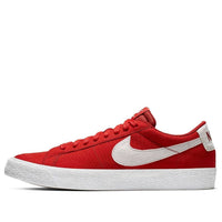 Nike SB Skateboard Blazer Zoom Low CNVS 'Red White' 889053-600