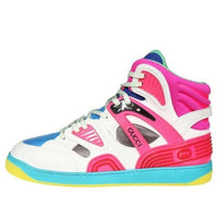 Gucci Basket High 'White Pink Blue' 661307-2SH80-9063
