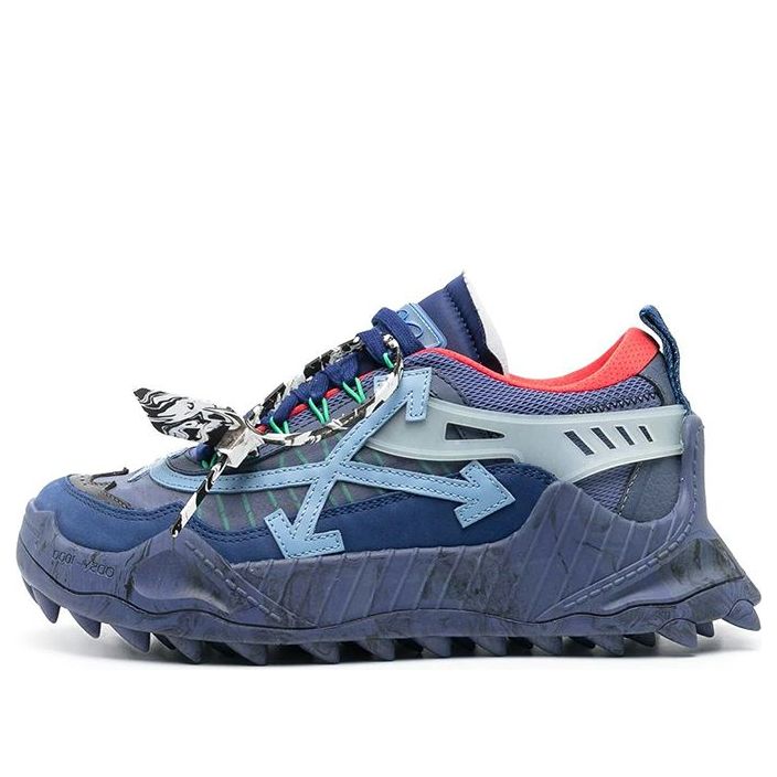 Off-White Running Shoes Blue OMIA139S21FAB0014540