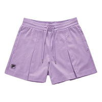 (WMNS) FILA Side Drawstring Sports Shorts Purple T11W021604F-VT