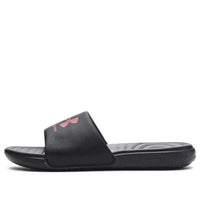 (WMNS) Under Armour Ansa Fixed Slide 'Black Pink Elixir' 3023772-007