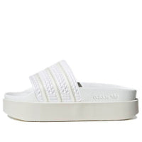 (WMNS)adidas Adilette Bonega Slides 'Triple White' GY0886