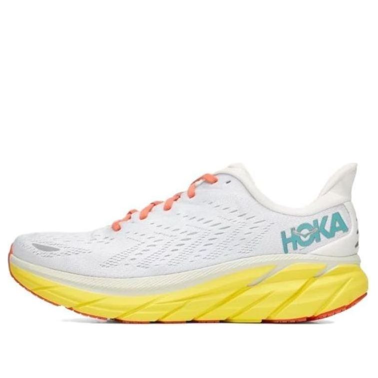 HOKA ONE ONE Clifton 8 2E Wide 'Blanc De Blanc Illuminating' 1121374-BDBI