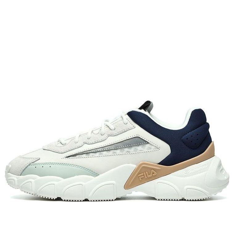 FILA Fashion Sneakers Low-Top Running Shoes White/Blue F12M134144FBI