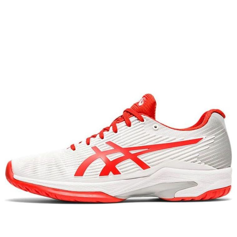 (WMNS) ASICS Solution Speed 'White Fiery Red' 1042A002-104