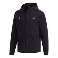 Men's adidas Windproof Sports Jacket Black FM9353