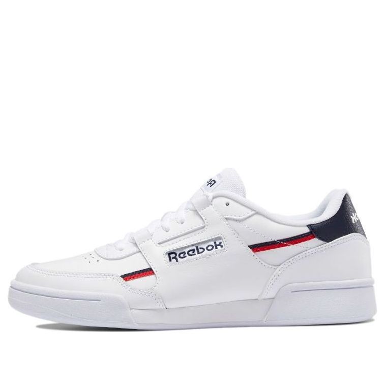 Reebok Strength Stylish Casual Skate Shoes Unisex White Red GV9751