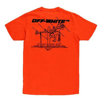 Off-White FW20 Workers Short Sleeve Mens Logo OMAA027E20JER0162055