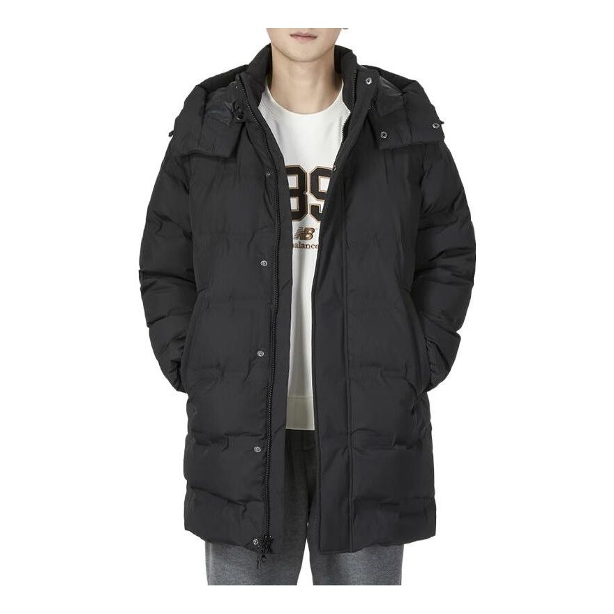 New Balance Long Puffer Jacket Asia Sizing 'Black' AMJ24379-BK