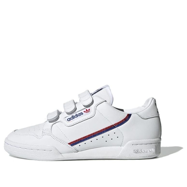 (WMNS) adidas Continental 80 Strap 'White Blue Red' EE5577