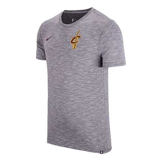 Nike Dry NBA Cleveland Cavaliers Sports Short Sleeve Gray 870259-063
