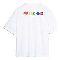 Men's Balenciaga Tech Short Sleeve White 556133TDV209000