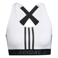 (WMNS) adidas DonAsia Sizing 't Rest 3-Stripes Bra 'White Black' GL0585