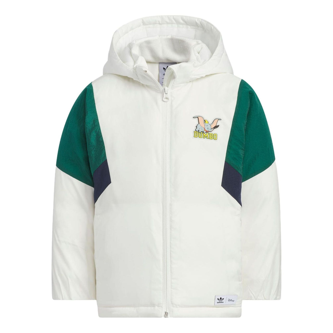 (GS) adidas Originals x Disney Dumbo Jacket 'White Green' IX4360