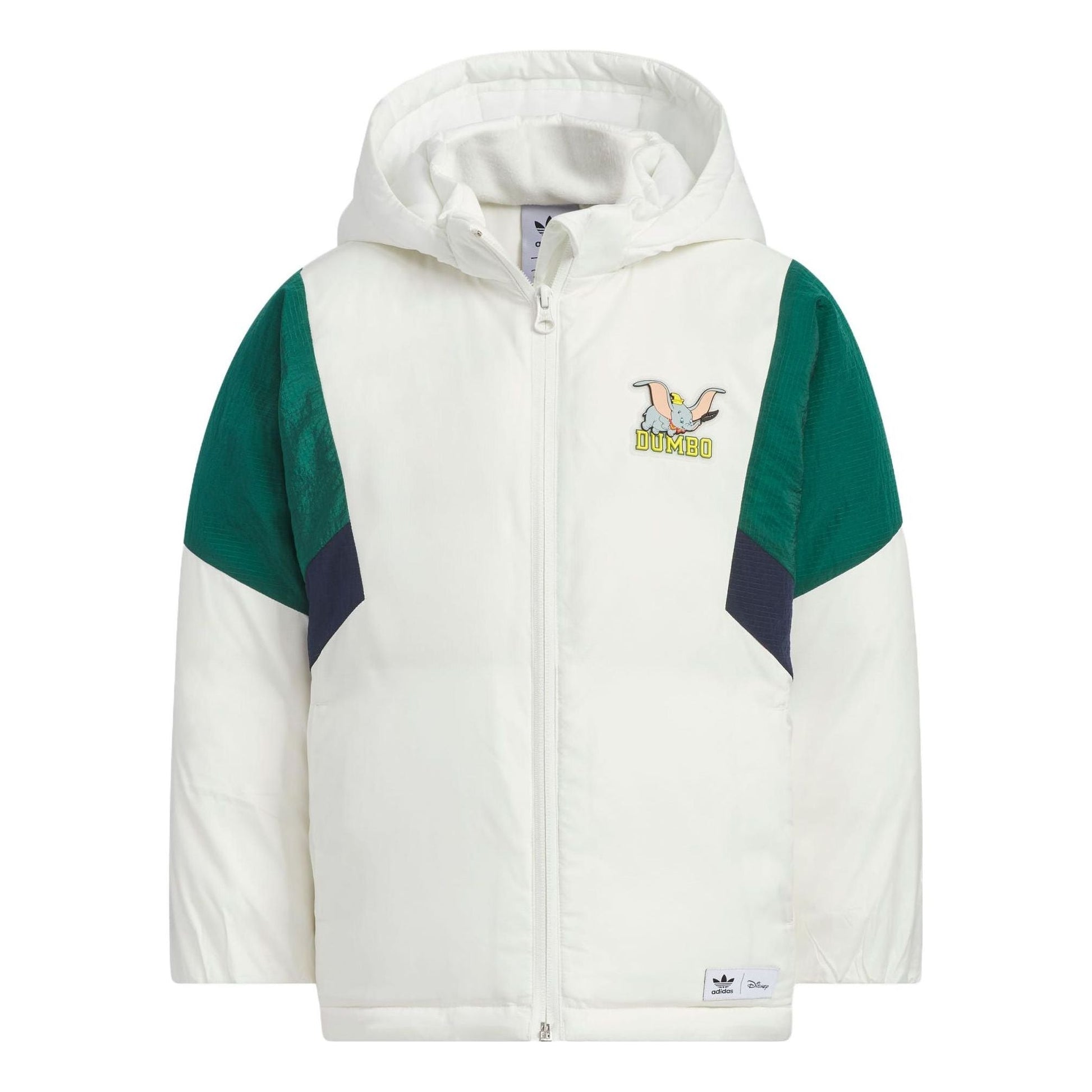 (GS) adidas Originals x Disney Dumbo Jacket 'White Green' IX4360