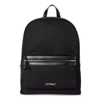 Off-White Core Round Logo Print Backpack 'Black' OMNB105F23FAB0011000